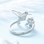 Joyas de Plata Ecuador | Colibrí Hoja | Anillo - Imagen 4