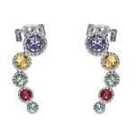 Joyas de Plata Ecuador | Color de Vida | Aretes - Imagen 2