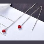 Joyas de Plata Ecuador | Cálido Amor | Aretes Largos - Imagen 2