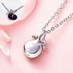 Joyas de Plata Ecuador | Purple Mariposa | Cadena y Dije - Imagen 2