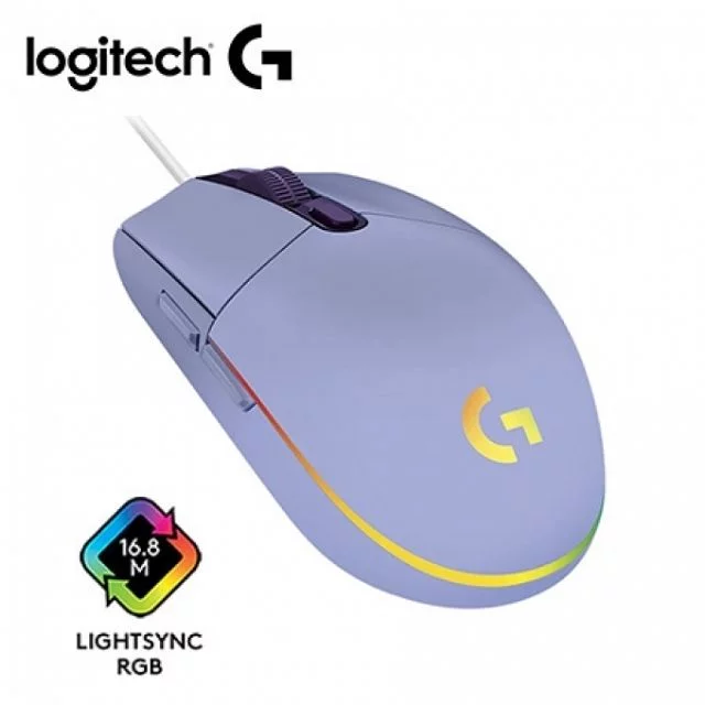 Mouse LOGITECH G203 | morado - Imagen 2