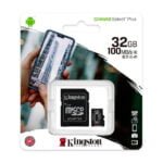 Tarjeta de memoria Micro SD Kingston de 32 GB