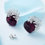 Joyas de Plata Ecuador | Elegant Heart | Aretes - Imagen 3