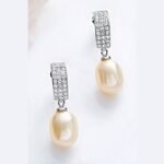 Joyas de Plata Ecuador | Perla Luminosa | Aretes - Imagen 4