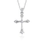 Joyas de Plata Ecuador | Cruz de Luz | Cadena y Dije