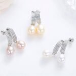 Joyas de Plata Ecuador | Perla Luminosa | Aretes