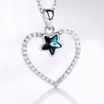 Joyas de Plata Ecuador | Heart Star | Cadena y Dije