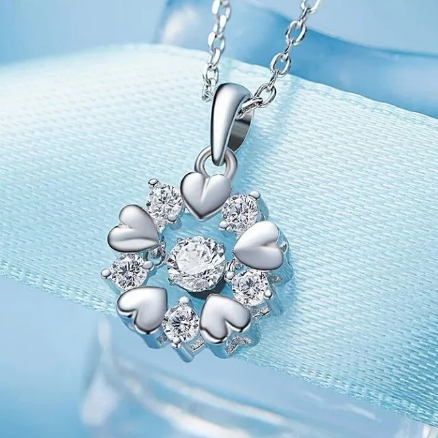 Joyas de Plata Ecuador | Beauty Snow | Cadena y Dije