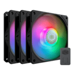 Ventiladores cooler master sickleflow 120 ARGB 3 en 1