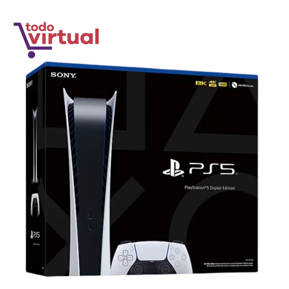 play 5 digital ps5 playstation consola de video juegos 8k 4k